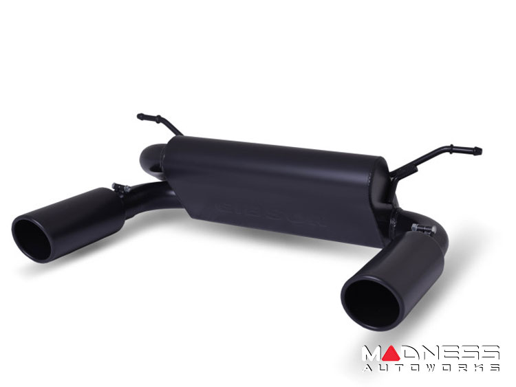 Jeep Wrangler JL Performance Exhaust System - Dual Split Cat-Back - Black Ceramic - 3.6L